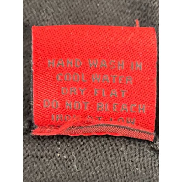 Red Woman's Black Open Front Cardigan 1X - Picture 8 of 11